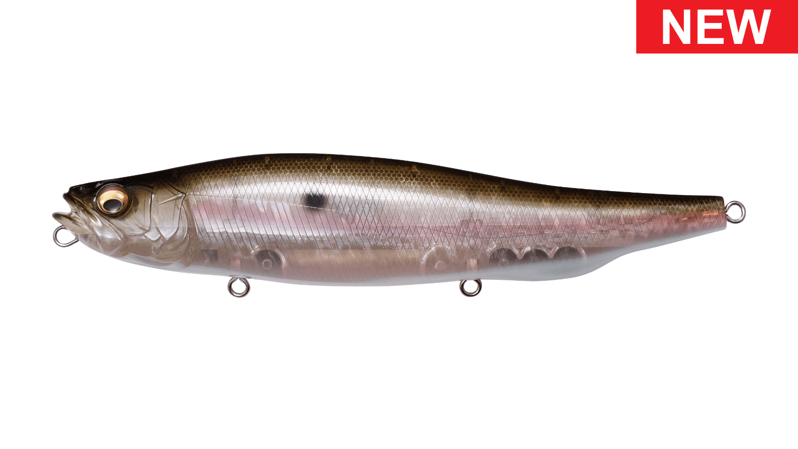 Megabass Megadog Topwater Walking Bait Lure - 220mm, 130g, Floating, For Big Bass