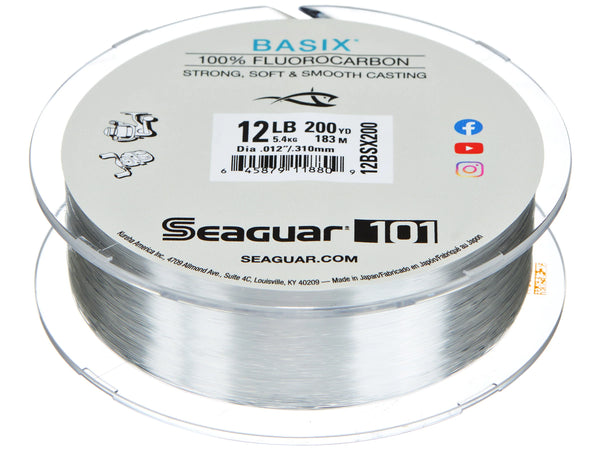 Seaguar Basix 100% Fluorocarbon Fishing Line