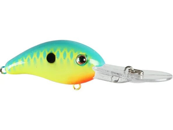 Strike King Pro Model 3XD CrankbaitsJOOTTIPowder Blue Back Chartreuse