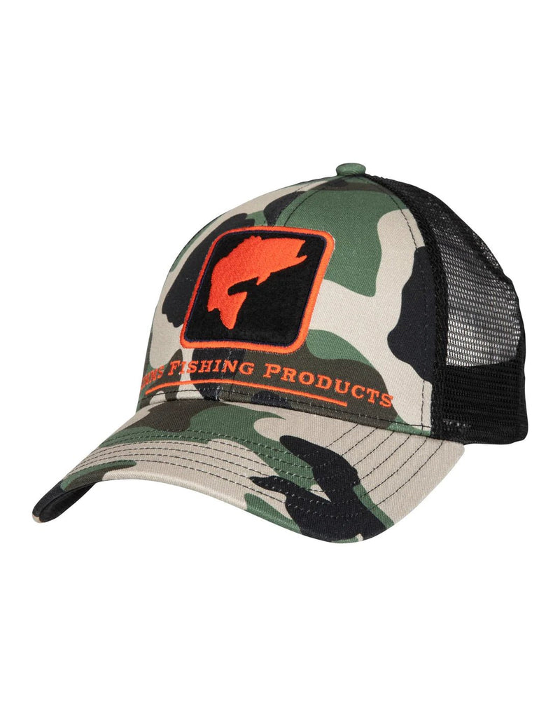 Simms Bass Icon Trucker HatJOOTTIWoodland Camo