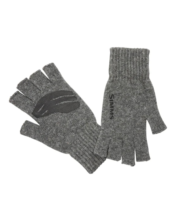 Simms M's Wool Half-Finger Glove
