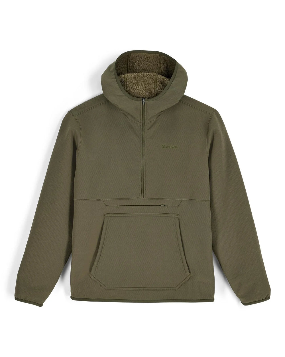 Simms Men's Strata 330 Half-Zip Midlayer Hoody