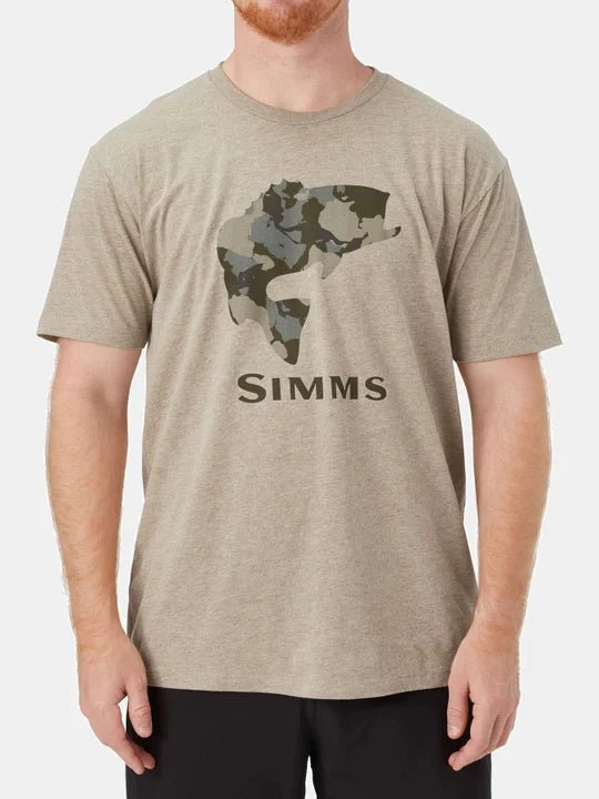 Simms Men's Bass Fill T-ShirtJOOTTIOatmeal Heather