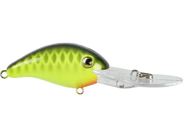 Strike King Pro Model 3XD CrankbaitsJOOTTIBlack Back Chartreuse