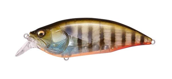 Megabass Big-M 2.0 crankbait showcasing its distinctive design and bright color patterns, ideal for effective freshwater fishing.