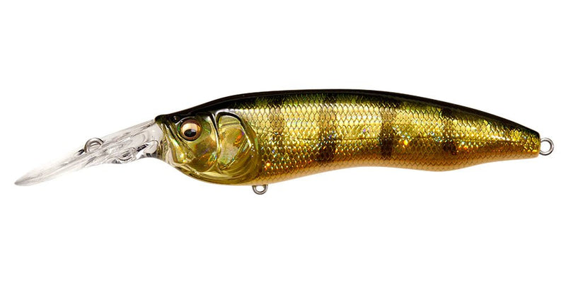 MEGABASS Live-X Model 1 crankbait featuring its realistic design and vibrant finishes