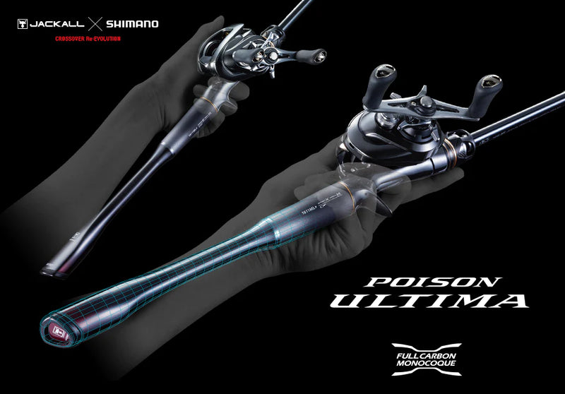 Shimano x Jackall Poison Ultima Casting Rods