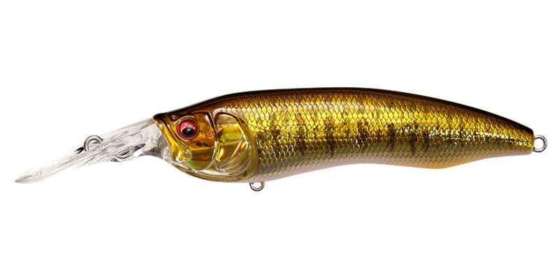 MEGABASS Live-X Model 1 crankbait featuring its realistic design and vibrant finishes