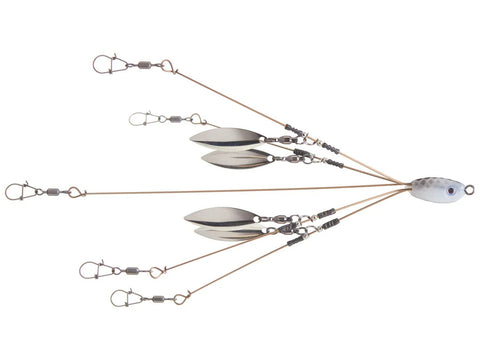 Hog farmer Tactical Bassin 5 HOOK-4 Blade MINI