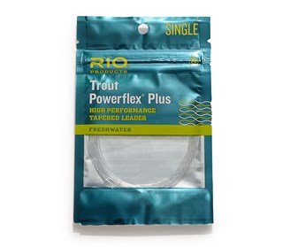 RIO POWERFLEX PLUS 9FT LEADER SINGLE PACK