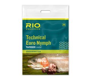 RIO TECHNICAL EURO NYMPH LEADERJOOTTIBlack/White