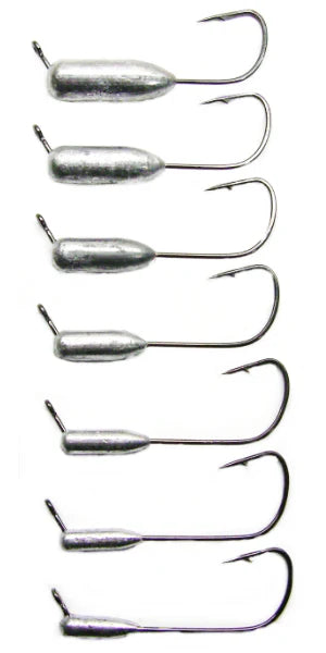 Venom Tube Jig Heads 3/0 60º BLK NICKLE HK