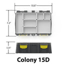BUZBE Colony 15D (Deep) Modular Tackle BoxJOOTTI