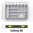 BUZBE Colony 28 Modular Tackle BoxJOOTTI