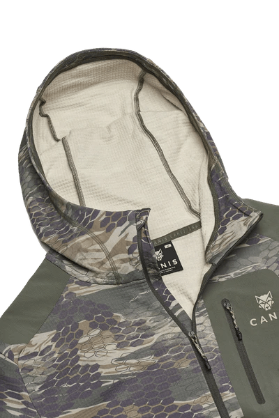 Canis Chamois Fleece Hooded Half - ZipJOOTTIBeech