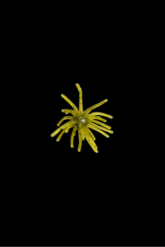 DBLG Fuzzy Ball Finesse Bait - Green Pumpkin