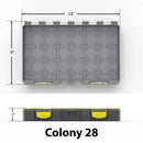 BUZBE Soft Plastic/Top Water - Colony 28 Modular Tackle BoxJOOTTI