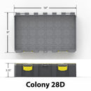 BUZBE Long - Colony 28D (Deep) Modular Tackle BoxJOOTTI