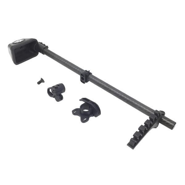 Option Archery Quivalizer QV-M - 5 Arrow Quivalizer w/ Molded Hood and Carbon Tube
