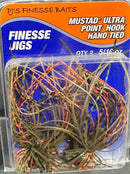 PJ’s Finesse Jig – Hand - Tied with Mustad Ultra Point Hook (2 Pack)JOOTTI5/16