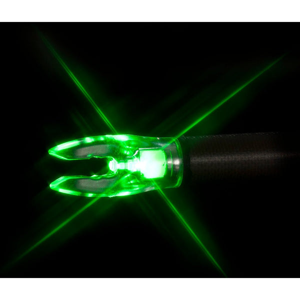 Nockturnal Fit Lighted Nocks Green 3 Pk.