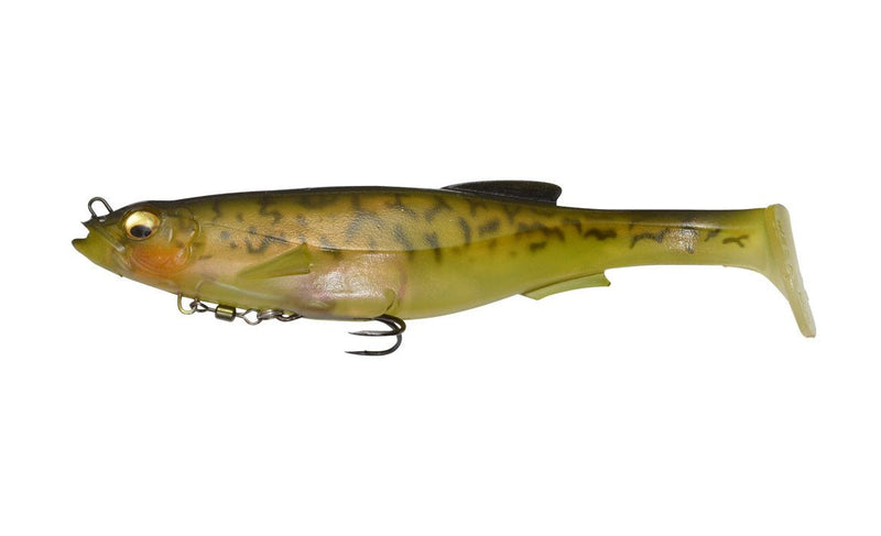 MegaBass MAGDRAFT swimbait showcasing its realistic profile and vibrant colors