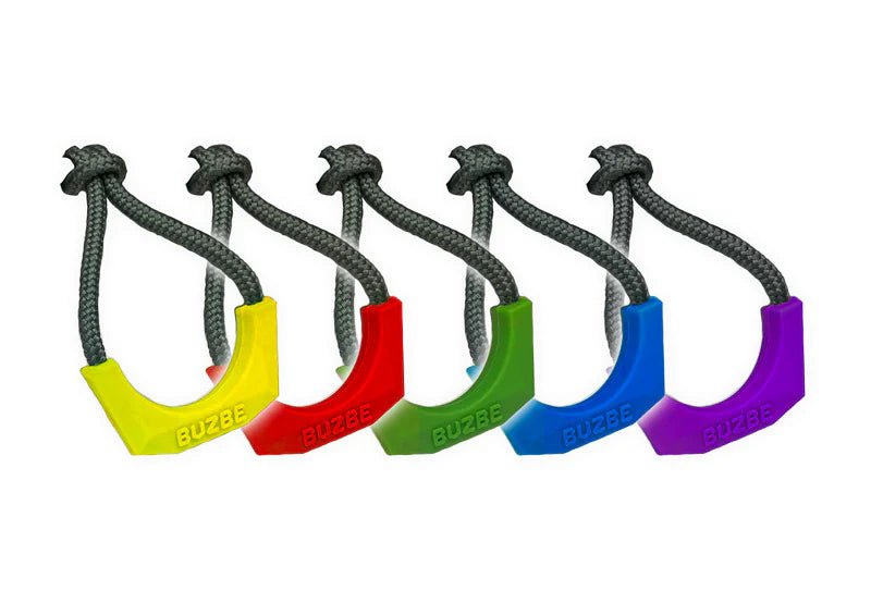 BUZBE Pull Tab & Hitch Point - Pack of 6 - COLOR RUSH