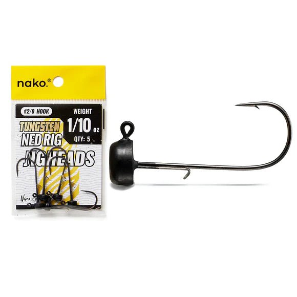 Nako Tungsten Ned Rig Jig Head