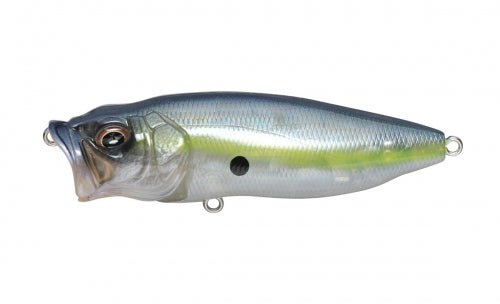 Megabass Popmax topwater popper highlighting its dynamic design and vibrant finishes