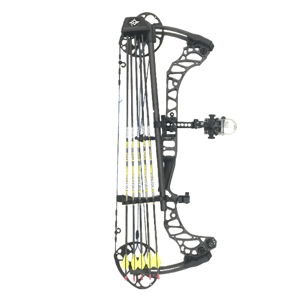 Option Archery Quivalizer QV - M - 5 Arrow Quivalizer w/ Molded Hood and Carbon TubeJOOTTI5 Arrow Adjustable Tension Gripper