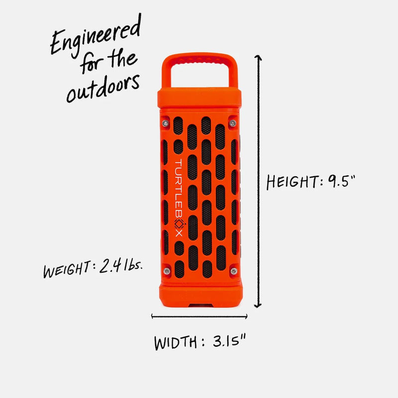 Turtlebox Ranger – Rugged Bluetooth Speaker for Outdoor Adventure