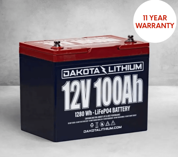 DAKOTA LITHIUM 12V 100AH DEEP CYCLE LIFEPO4 BATTERYJOOTTI