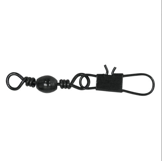 Eagle Claw Barrel Swivel with Interlock Snap