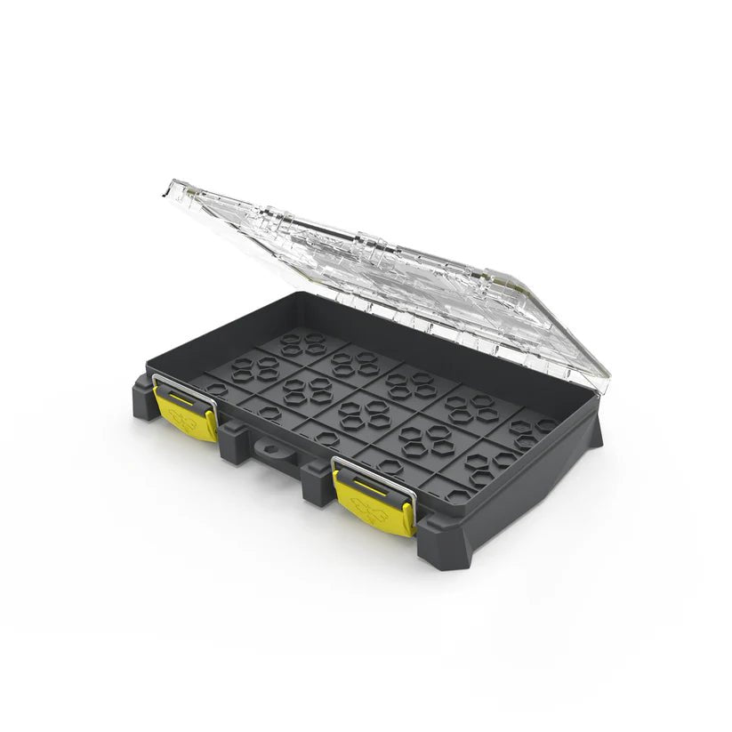 buzbe tackle box Colony 15T (Thin) Modular Color:White-Black Daiwa Tatulion HD 200 Buzbes HEXLOK Grid System Jig Streamers