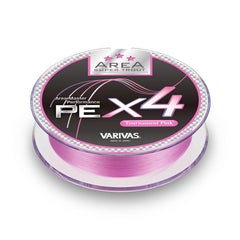 Varivas AREA Super Trout  – PE x4 braid - Pink