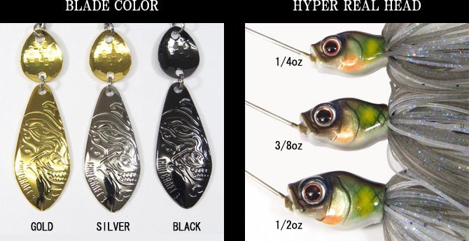 Gan Craft Spinnerbait Killers Bait Mini - 2JOOTTI1/2