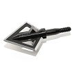 Magnus Black Hornet 4 blade broadhead 1 5/16 long " X 1 1/4 wide" (3-pack)