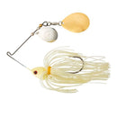 BOOYAH Covert Series 1/2 oz Bone double Colorado nickel and gold spinnerbait