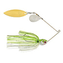 BOOYAH Covert Series 1/2 oz JC Special — gold willow and nickel Colorado blades