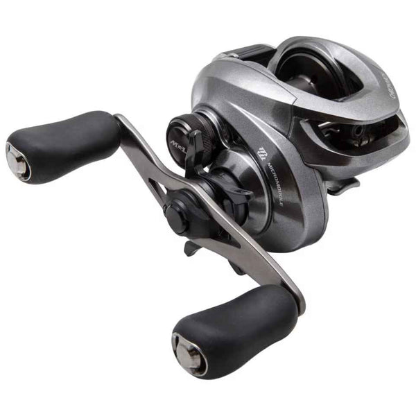 Shimano Chronarch MGL Casting Reel showcasing its sleek design, lightweight construction, and advanced drag system, ideal for providing superior performance and precision during fishing adventures.