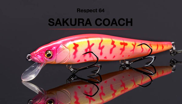 Megabass RESPECT SERIES - 64 Sakura CoachJOOTTIVision 110