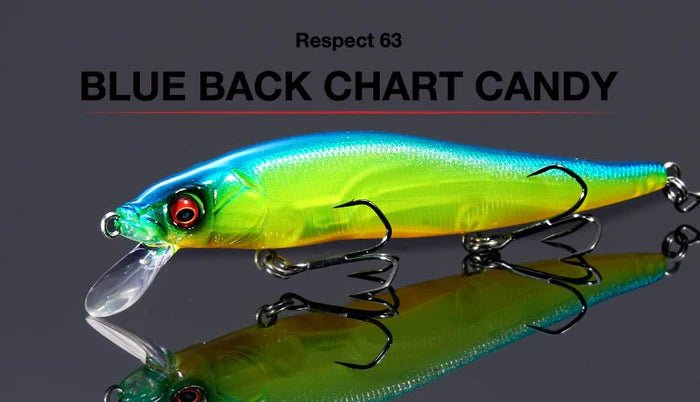 Megabass RESPECT SERIES - 63 "BLUE BACK CHART CANDYJOOTTI