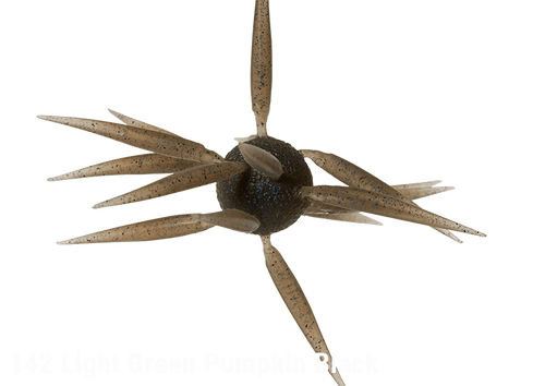 Hideup Coike Fish L (Elastomer)JOOTTILight Green Pumpkin/Black Blue Flake