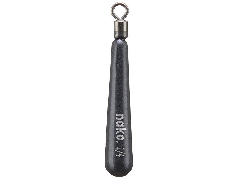Nako Tungsten Skinny Free Rig Weights 5pk