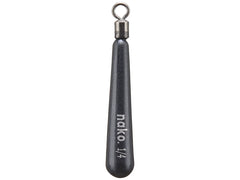 Nako Tungsten Skinny Free Rig Weights 5pk