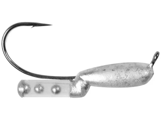 Bite Me Tackle Rattlin Flat Eye Tube Jig Heads 3pk 100 S