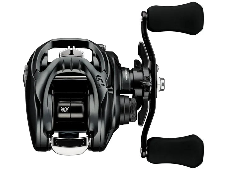  DAIWA Tatula SV TW 150 Casting Reel showcasing its sleek design and innovative technology for optimal casting efficiency.