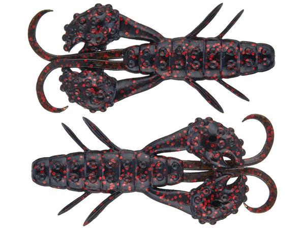 Deps Beckon Craw 3.5"JOOTTIBlack Red Flake - 5pk