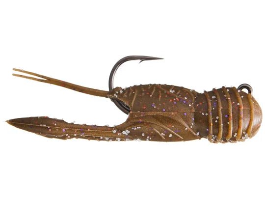 Great Lakes Finesse Juvy Craw Tube 2.5" 7pkJOOTTIGreen Pumpkin Watermelon Float