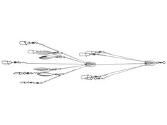 Shane's Baits Blades of Glory Umbrella Rig